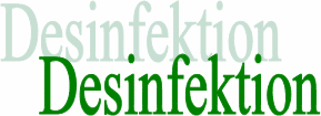 Desinfektion